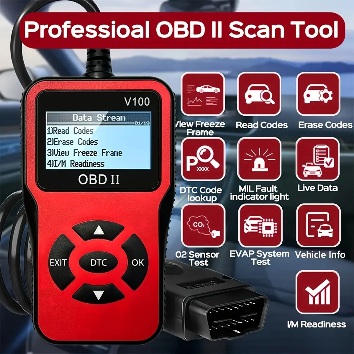 🚗 OBD2 Dijagnostički Skener za Automobil – Tvoj lični auto-mehaničar u džepu!